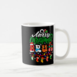 Bruh Christmas Kids Teens Boys Funny Christmas Hum Coffee Mug