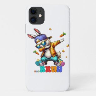 Bruh Dab Bunny Easter Funny iPhone 11 Case