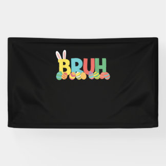 Bruh Easter Bunny Cute Meme For Kids _11 Banner