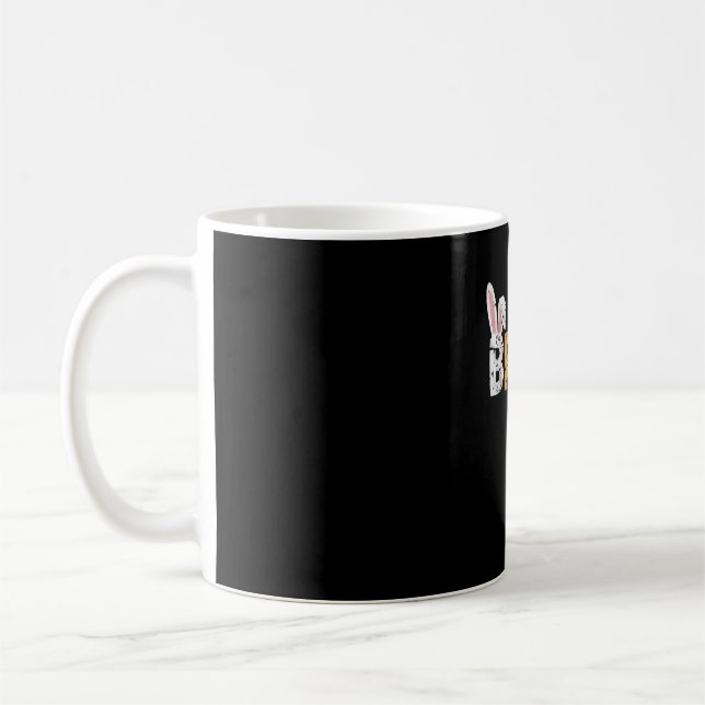 Bruh Easter Bunny Cute Meme For Kids _2 Coffee Mug (Left)