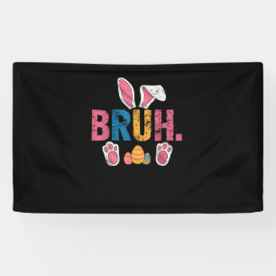 Bruh Easter Bunny Cute Meme For Kids _8 Banner