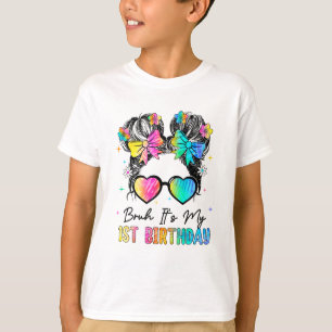 Bruh It's My 1st Birthday 1 Year Old 1st Birthday T-Shirt