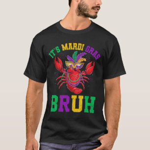 Bruh Mardi Gras Teens Boys Kids Mardi Gras 5  T-Shirt