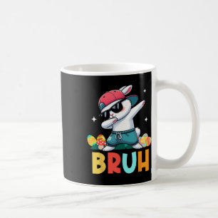 Bruh Meme Easter Day Funny Bunny Eggs Teens Boys K Coffee Mug