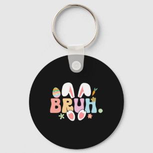 Bruh Meme Funny Saying Bro Greeting Teens Boys Eas Keychain