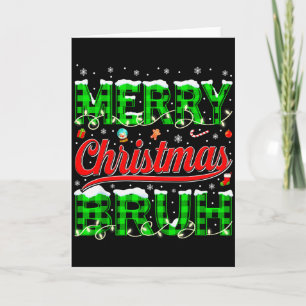 Bruh Meme Funny Saying Bro Greeting Teens Boys Men Card