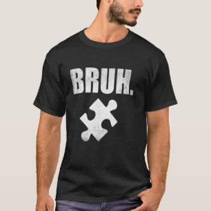 Bruh Meme Funny Saying Bro Greeting Teens Boys Men T-Shirt