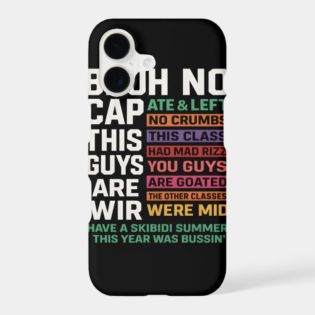 Bruh No Cap This Year Ate Funny Meme (Back)
