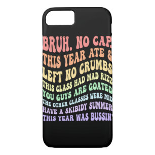 Bruh. No Cap. This Year Ate & Left No Crumbs This  Case-Mate iPhone Case