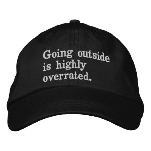 bruh one word minimalism design embroidered hat