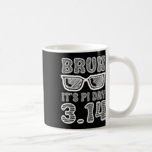 Bruh Pi Day 3.14 Pi Symbol Funny Pi Day Teachers M Coffee Mug