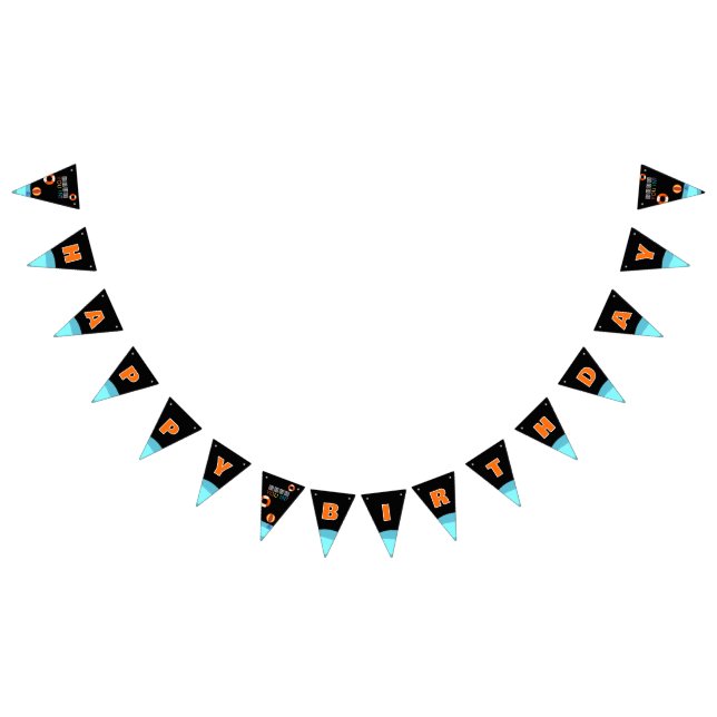 Bruh Pool Party Birthday  Bunting Flags (All)