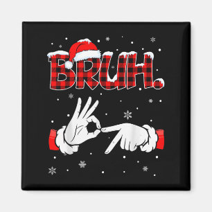 Bruh Six Seven 6 7 Meme Gen Alpha Slang 6 7 Hands  Magnet