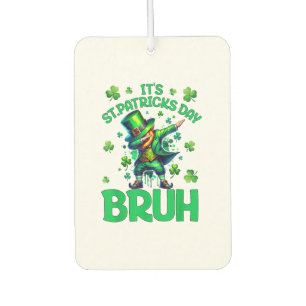 Bruh St Patricks Day Air Freshener