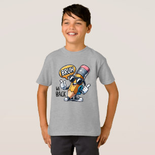 Bruh We Back, Back To School Teacher  T-Shirt