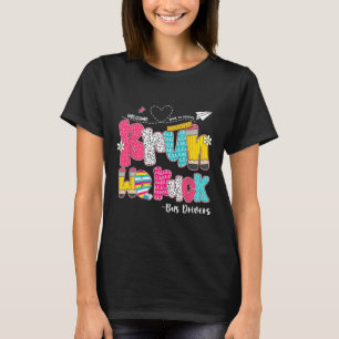 Bruh We Back Bus Drivers Welcome Back To School T-Shirt