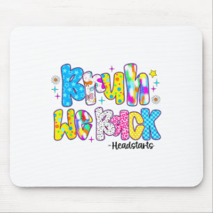 Bruh We Back Headstarts Funny Back To School Mouse Pad