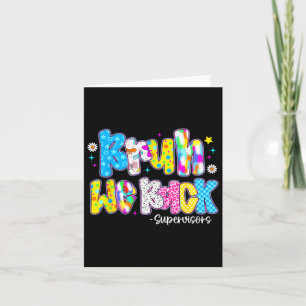 Bruh We Back Supervisors Cute Back To School Card