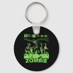 Bruh We Back Teachers Zombie Back To School Boys G Keychain