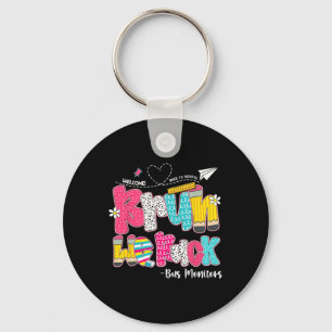 Bruh We Ck Bus Monitors Welcome Ck To School  Keychain