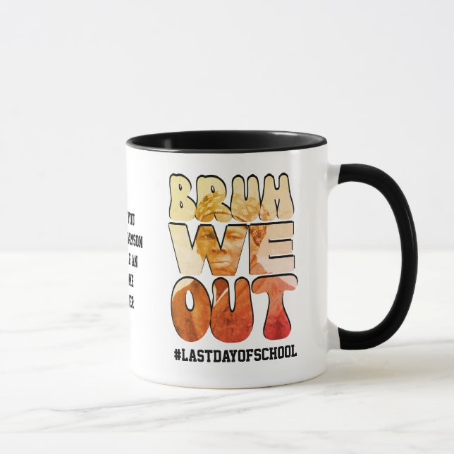 BRUH WE OUT Juneteenth Teacher Harriet Tubman Mug (Right)