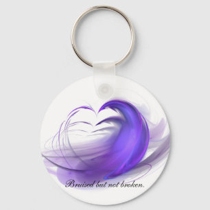 Bruised But Not Broken Keychain