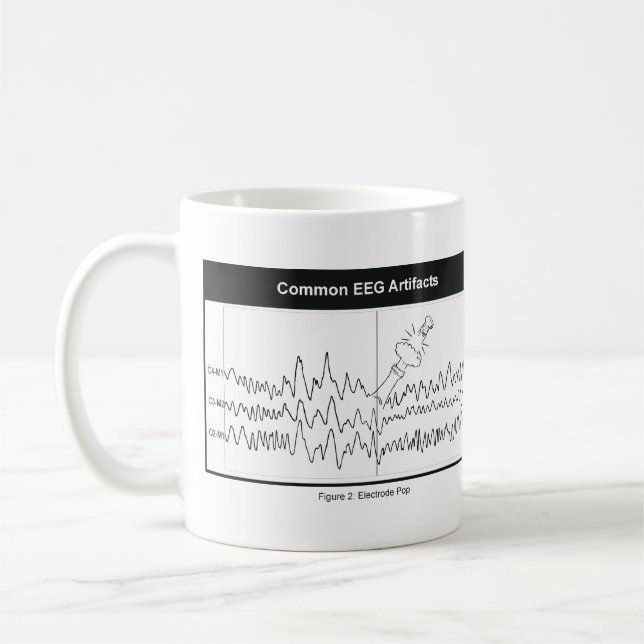 Bruit d'électrode ! Tasse de café (Gauche)