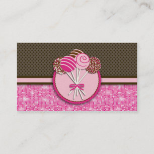 Bruits de gâteau de rose et de brun : Cartes de