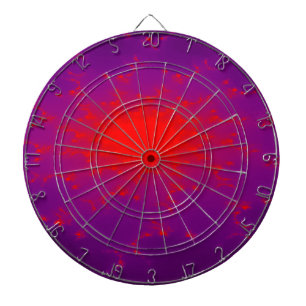 Brûler Galaxie Cible de flechettes fractale