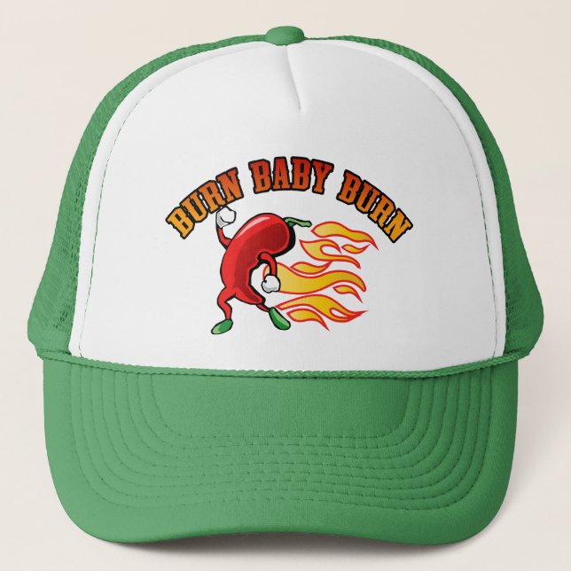Brûlez le casquette de camionneurs du bébé $18,95 (Devant)