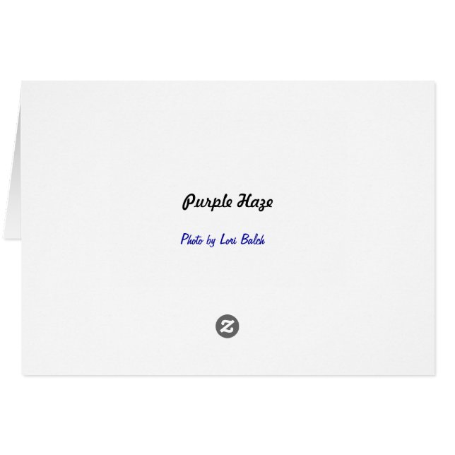 Brume pourpre (Dos Horizontal)