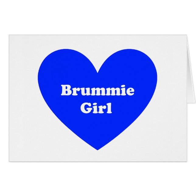 Brummie Girl (Front Horizontal)