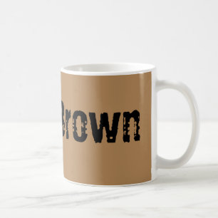 Brun de code de tasse d'infirmière
