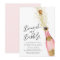 Brunch and Bubbly Champagne Bridal Shower Invitati