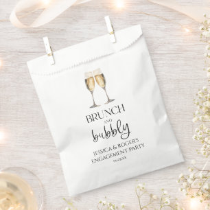 Brunch and Bubbly Engagement Party Brunch Favour Bag