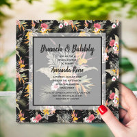 Brunch and Bubbly Tropical Bridal Shower