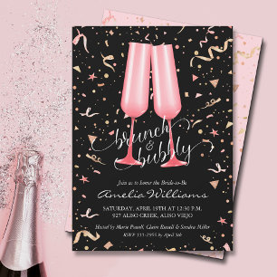 Brunch and Bubby Bridal Shower Invitation