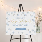 Brunch Bubbly and Baby Shower Welcome Sign