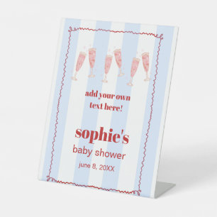 Brunch & Bubbly Baby Shower Custom Signs