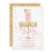 Brunch & Bubbly Bridal Shower Blush Gold Champagne
