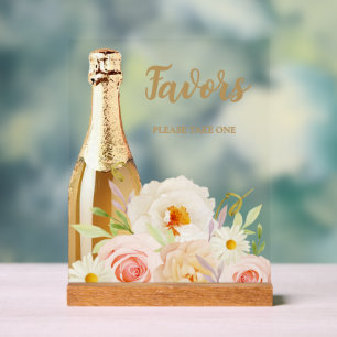 Brunch & Bubbly Fête des mariées florale Faveurs