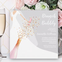 Brunch Bubbly Grey Bridal Shower