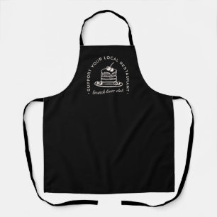 Brunch lover club squad apron