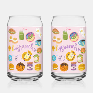 Brunch Squad Can Glass