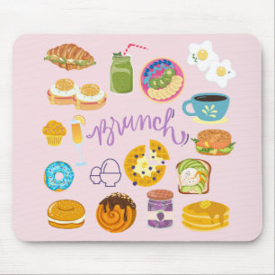 Brunch Squad Mouse Pad
