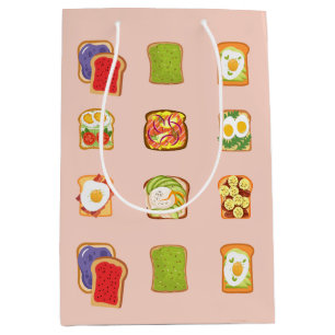Brunch Toast Medium Gift Bag