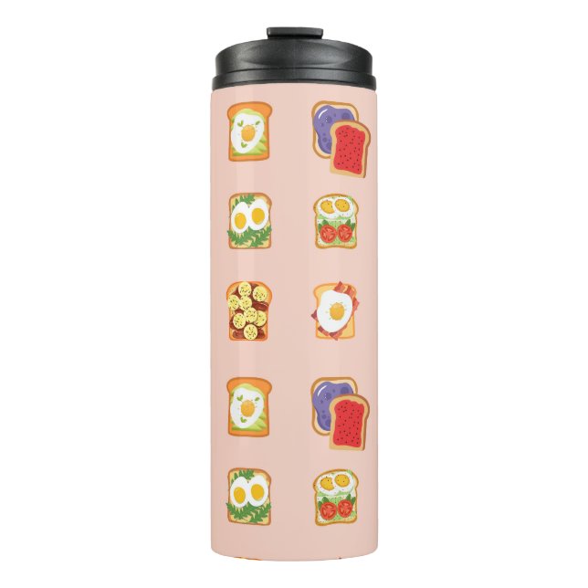 Brunch Toast Thermal Tumbler (Front)