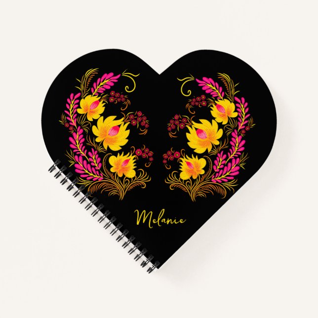 Brunches of flowers notebook (Front)