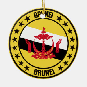 Brunei ceramic ornament