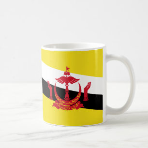 Brunei Darussalam Flag Ceramic Mug